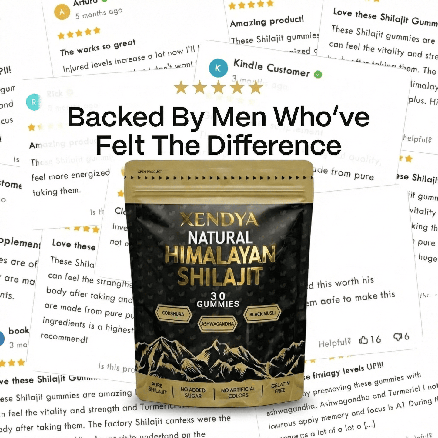 Natural Shilajit Gummies